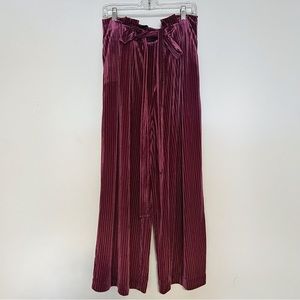 Rachel Roy Ribbed Velvet Pants sz XL